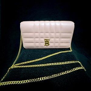 Burberry Lola Clutch - Dusky Pink